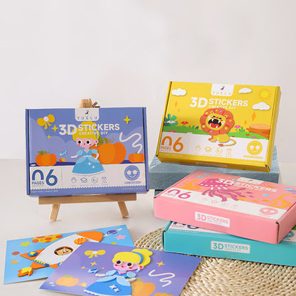 Feuille de colorage 3D Puzzle