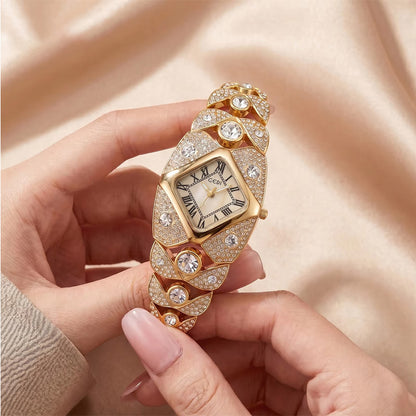 Montre de Luxe Dorée