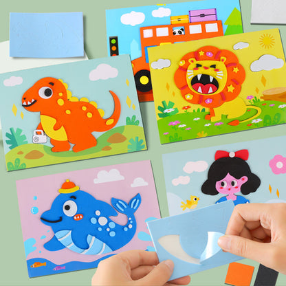 Feuille de colorage 3D Puzzle
