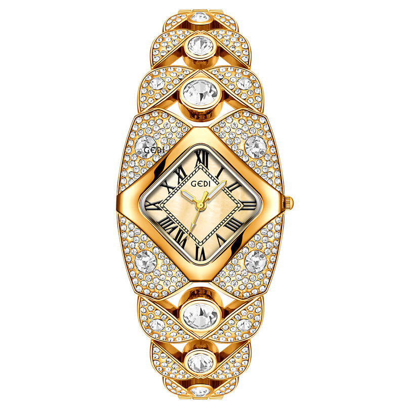 Montre de Luxe Dorée
